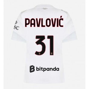 AC Milan Strahinja Pavlovic #31 Bortatröja Dam 2026-27 Kortärmad